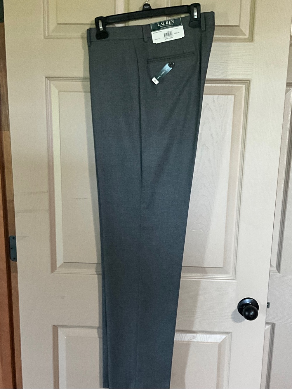 Ralph Lauren Men’s Light Gray Dress Trousers